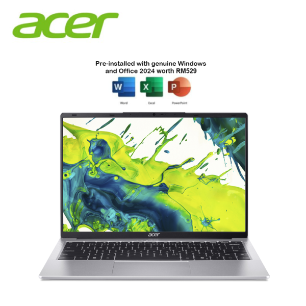 Acer As Lite 14 AL14-32P-39R3 Pure Silver / Fresh Blue - Image 3