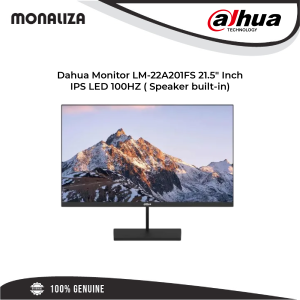 Dahua Monitor LM-22A201FS 21.5" Inch IPS LED 100HZ ( Speaker built-in)