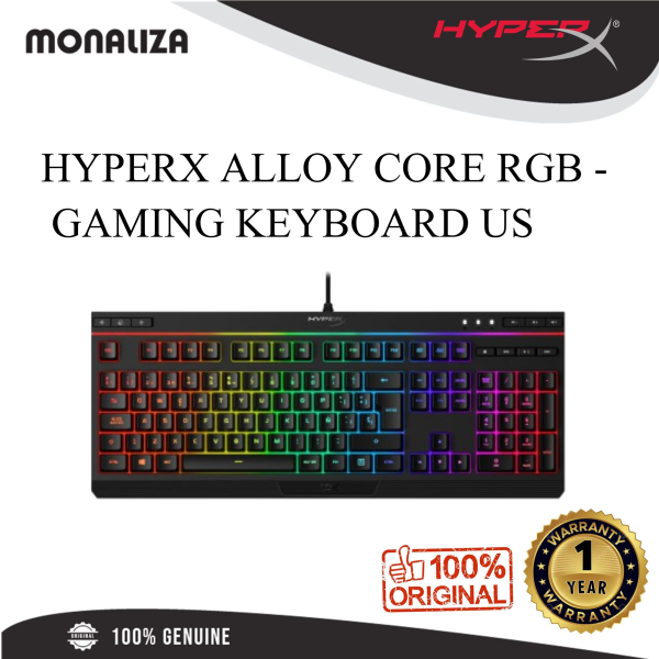 Hyperx Alloy Core Rgb- Gaming Keyboard US