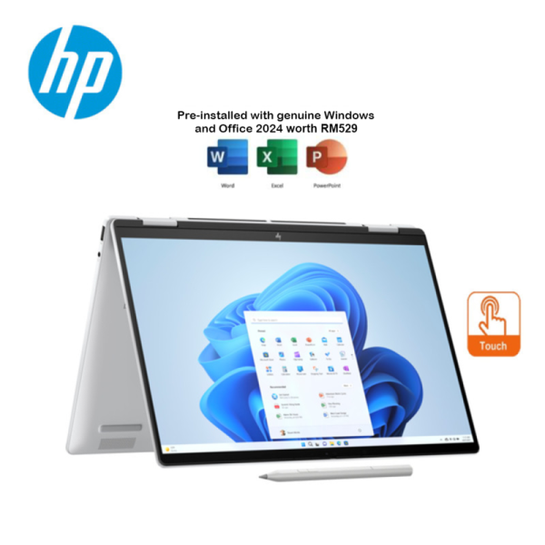 HP Envy x360 2-in-1 Laptop 14-FA0128AU (Ryzen 5, 16GB/512GB, Windows 11)