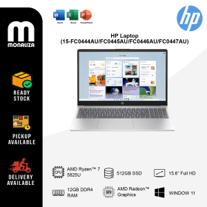 HP Laptop (15-FC0444AU/FC0445AU/FC0446AU/FC0447AU) AMD Ryzen 7 5825U | AMD Radeon Graphics
