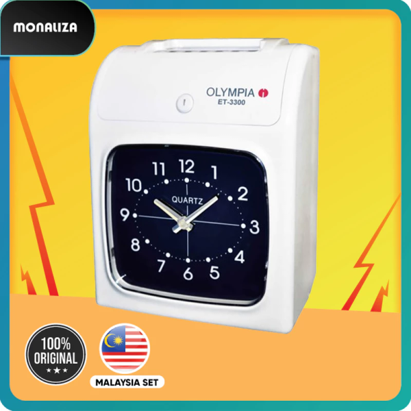 Olympia Time Recorder ET 3300 Punch Card Machine