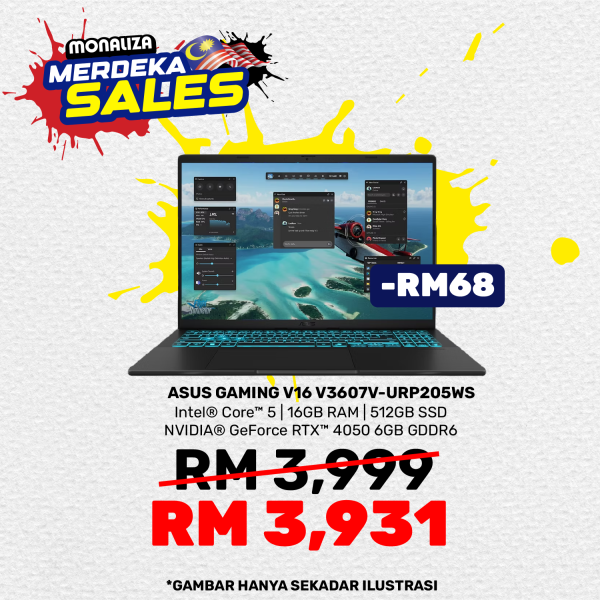 Asus Laptop Gaming V16 V3607V-URP205WS