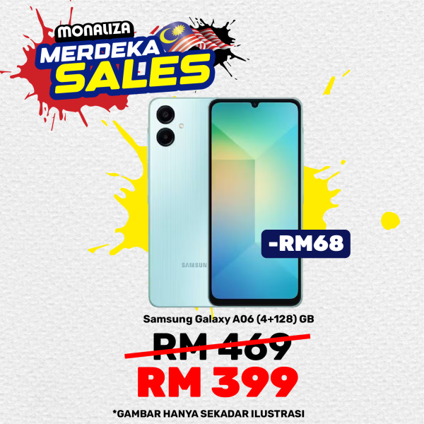 Samsung Galaxy A06 (4GB + 128GB) Light Green LTE / Light Blue