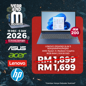 Lenovo Laptop IdeaPad Slim 3 15AMN8 82XQ00MPMJ 15.6" FHD