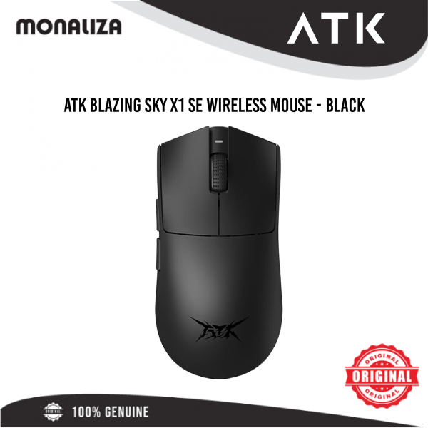 ATK Blazing Sky X1 SE Wireless Mouse – Black / White
