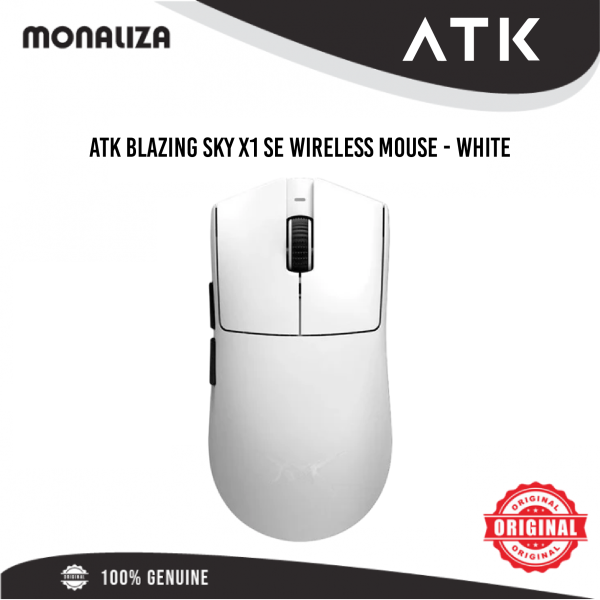 ATK Blazing Sky X1 SE Wireless Mouse – Black / White - Image 2