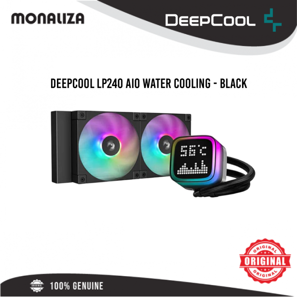 DeepCool LP240 AIO Water Cooling – Black