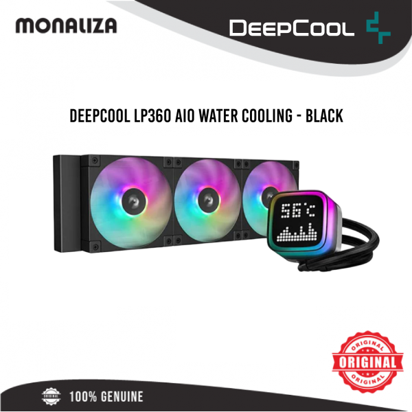 DeepCool LP360 AIO Water Cooling - Black