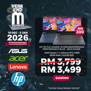 HP Victus Laptop Gaming (15-FB3148AX/FB3149AX) AMD Ryzen 7 7445HS | NVIDIA GeForce RTX 4050