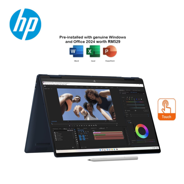 HP Envy X360 Laptop (14-FC0185TU/FC0186TU) Intel Core Ultra 7 155U | Intel Integrated Graphics