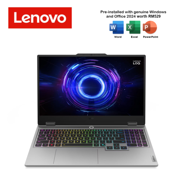 Lenovo LOQ Gaming Laptop (15IRX10 83JE00TQMJ) Intel Core i7-14700HX | NVIDIA GeForce RTX 5050