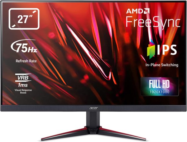 ACER V206Q Abi 19.5" MONITOR(HD(1600X900)/ TN PANEL/ 60Hz/ VGGA + HDMI)