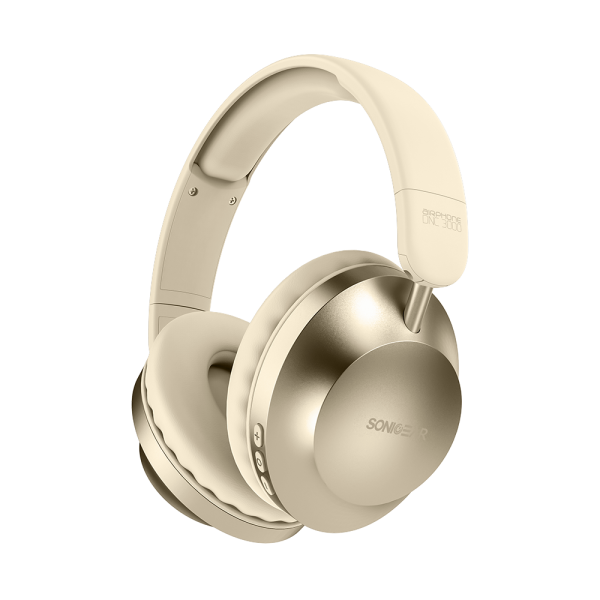 SonicGear Airphone DNC 3000 Wireless Headphones – Black / Cream / Platinum / Champagne - Image 5