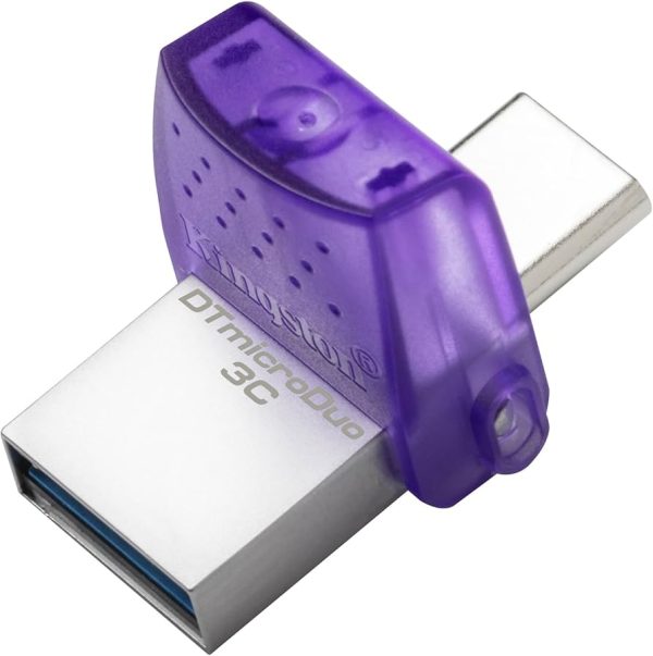 Kingston DT MICRODUO 3C 64GB/128GB/256GB 200MB/S (USB -A + TYPE C) - Image 2