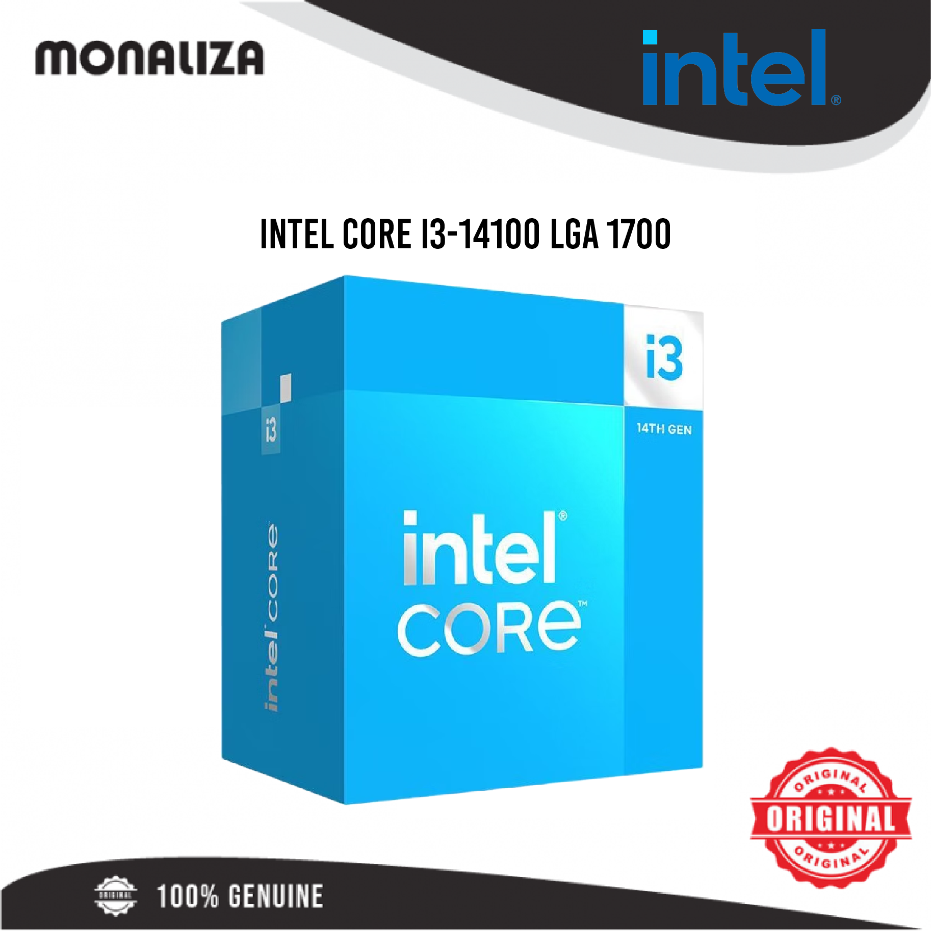 Intel Core i3-14100 LGA 1700 Processor -