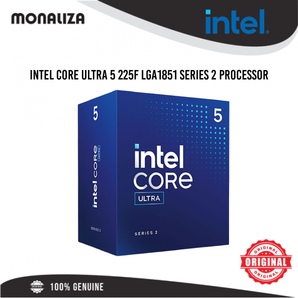 Intel Core Ultra 5 225F LGA1851 Processor