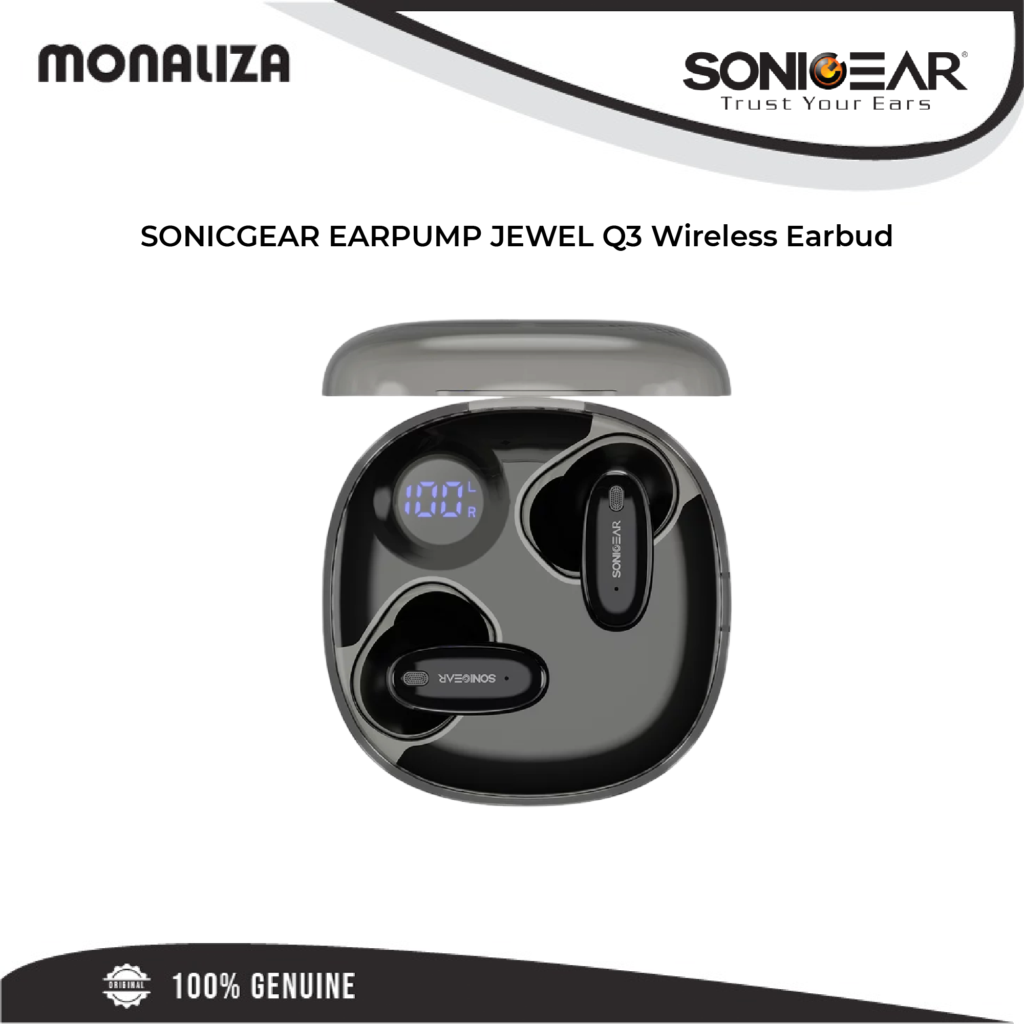 SONICGEAR EARPUMP JEWEL Q3 Wireless Earbud