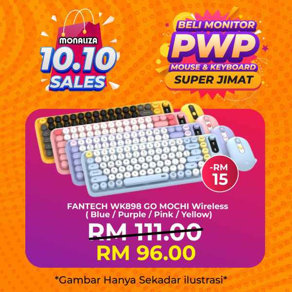 [PWP] SUPER JIMAT BELI MONITOR PWP MOUSE & KEYBOARD COMBO