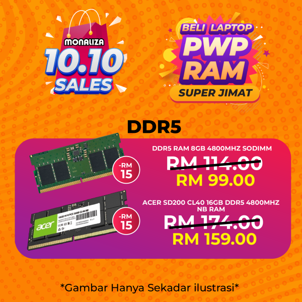 [PWP] SUPER JIMAT LAPTOP RAM UGRADE SERVICE (8GB/16GB) - Image 2