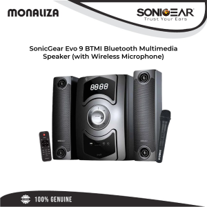 SonicGear Evo 9 BTMI Bluetooth Multimedia Speaker (with Wireless Microphone)