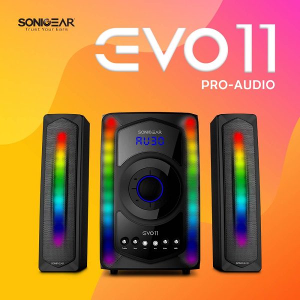 [ PROMOSI 10.10 ] SonicGear Evo 11 Pro Bluetooth Speaker - Image 2