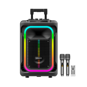 SonicGear HyperBox 1300 Pro Portable Trolley Speaker – 240 W System Power (with Mic)