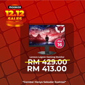 [ PROMOSI 12.12 ] Lenovo Legion 24-10 (68C4GAC4MY) Gaming Monitor
