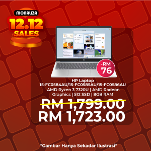 [ PROMOSI 12.12 ] HP 15-FC0584AU (Moonlight Blue) / HP 15-FC0585AU (Warm Gold)