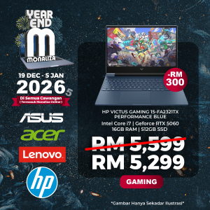HP Victus Gaming 15-FA2321TX Performance Blue – Intel Core i7-13620H / 16GB / 512GB / GeForce RTX 5060 8GB
