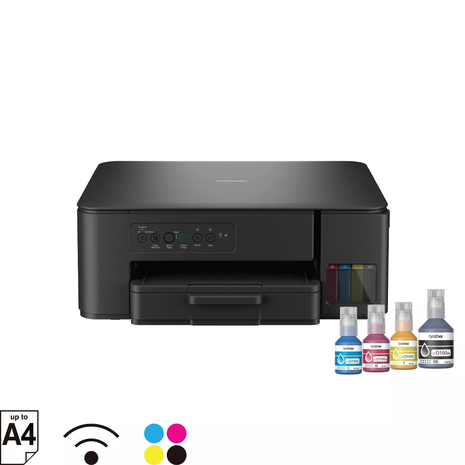 Brother InkTank DCP-T430W AIO Wireless Printer
