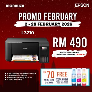 Epson EcoTank L3210 All-in-One Ink Tank Printer