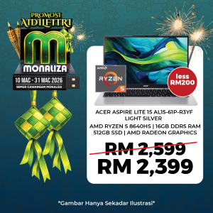 Acer Aspire Lite 15 AL15-61P-R3YF Light Silver