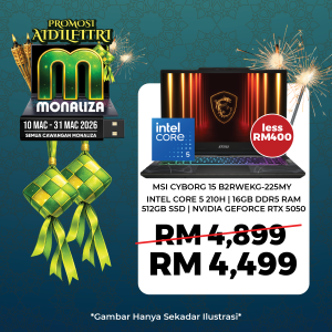 MSI Cyborg 15 B2RWEKG-225MY Gaming Laptop