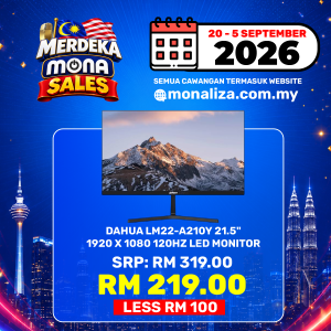 Dahua LM22-A210Y 21.5″ 1920 × 1080 FHD 120Hz LED Monitor