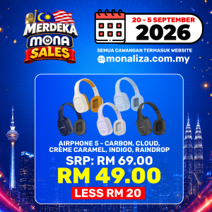 SonicGear AirPhone 5 - Carbon/Cloud/Crème Caramel/Indigo/Raindrop