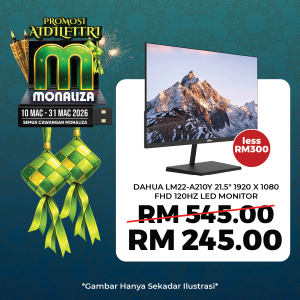 Dahua LM22-A210Y 21.5″ 1920 × 1080 FHD 120Hz LED Monitor