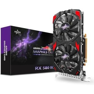 Aisurix AMD Radeon RX 580 2048SP 8GB GDDR5 256-bit Graphics Card