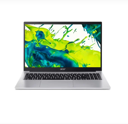 Acer AS Lite 15 Laptop AL15‑33P‑C9WF | Intel® N150 | 8GB DDR5 | 512GB PCIe NVMe Gen4 SSD | 15.6" FHD IPS | Light Silver