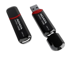 Adata Uv150 64gb Usb3.2 Flash Drive - Black