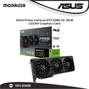 ASUS Prime GeForce RTX 5080 OC 16GB GDDR7 Graphics Card