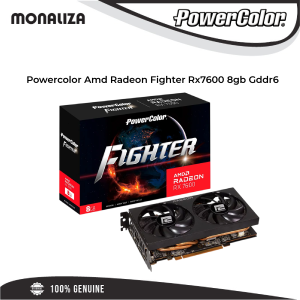 Powercolor Amd Radeon Fighter Rx7600 8gb Gddr6
