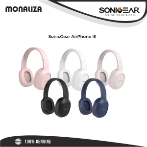 SonicGear AirPhone III (Type‑C) - Indigo/Carbon/Cloud/Mist/Sand
