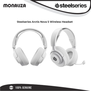 Steelseries Arctis Nova 5 Wireless Headset - White