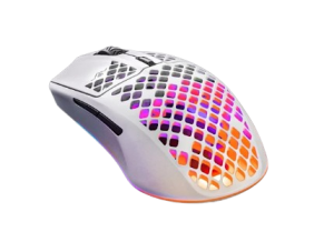 SteelSeries Aerox 3 Wireless Snow White IP35 Rechargeable Gaming Mouse
