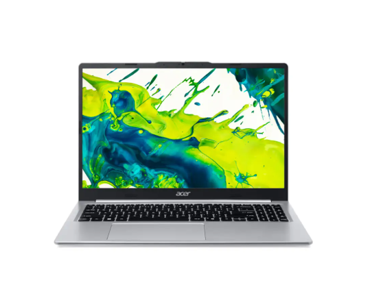 Acer AS Lite 15 Laptop AL15-46P-R8LD | AMD Ryzen™ 3 5400U | 8GB DDR4 | 512GB PCIe NVMe Gen4 SSD | 15.6" FHD | Light Silver
