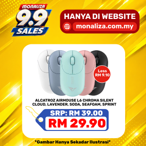 [ PROMOSI 9.9 ] Alcatroz Airmouse L6 Chroma Silent - Seafoam/Cloud/Sprint/Lavender/Soda