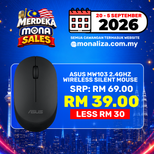 Asus Mw103 2.4GHz Wireless Silent Mouse