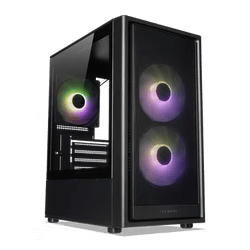 Tecware Neo M3+ TG ARGB mATX Case – Black