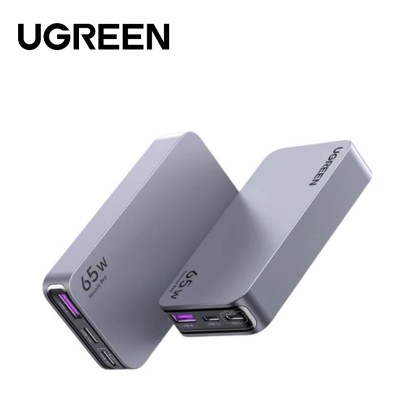 Ugreen Nexode Pro 65W (2X Usb-C & 1X Usb-A) Worldwide Travel Gan Ultra-Slim Fast Charger - Image 4